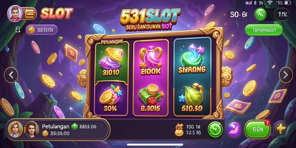 Gameplay mendebarkan dalam dunia petualangan 531SLOT.