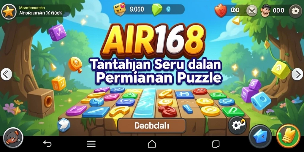 Tampilan gameplay seru dan menantang dalam AIR168.