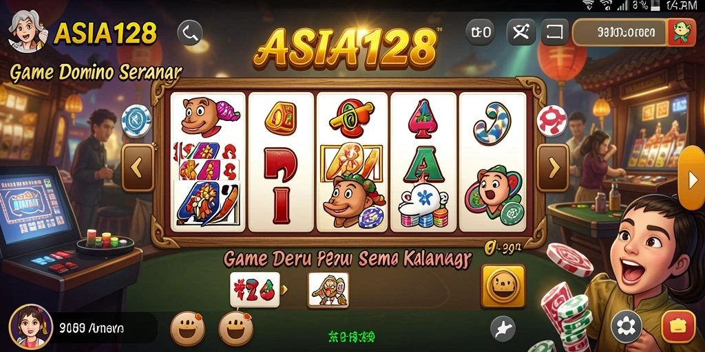 Gameplay seru dan interaktif dalam ASIA128 yang memikat para pemain.