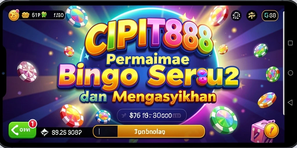 Tampilan menarik dari gameplay Bingo di CIPIT88.