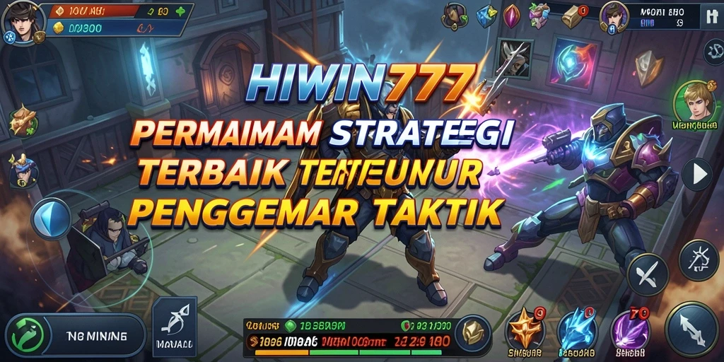 Tampilan gameplay menarik dan penuh strategi di HIWIN777.