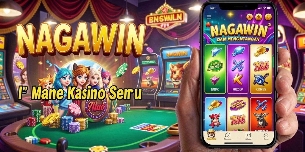 Tampilan gameplay menarik di NAGAWIN dengan grafis yang memukau.