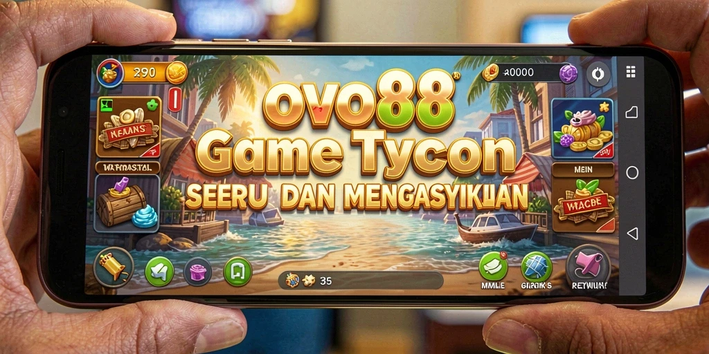 Screenshot OVO88 menampilkan gameplay Tycoon yang menarik dan interaktif.