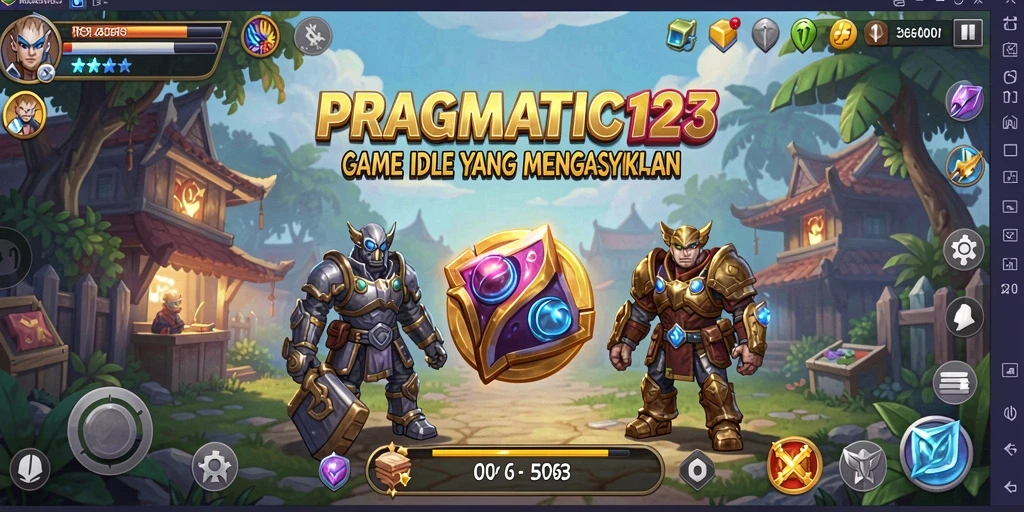 Tangkapan layar gameplay PRAGMATIC123 yang menampilkan aksi Idle yang menarik.