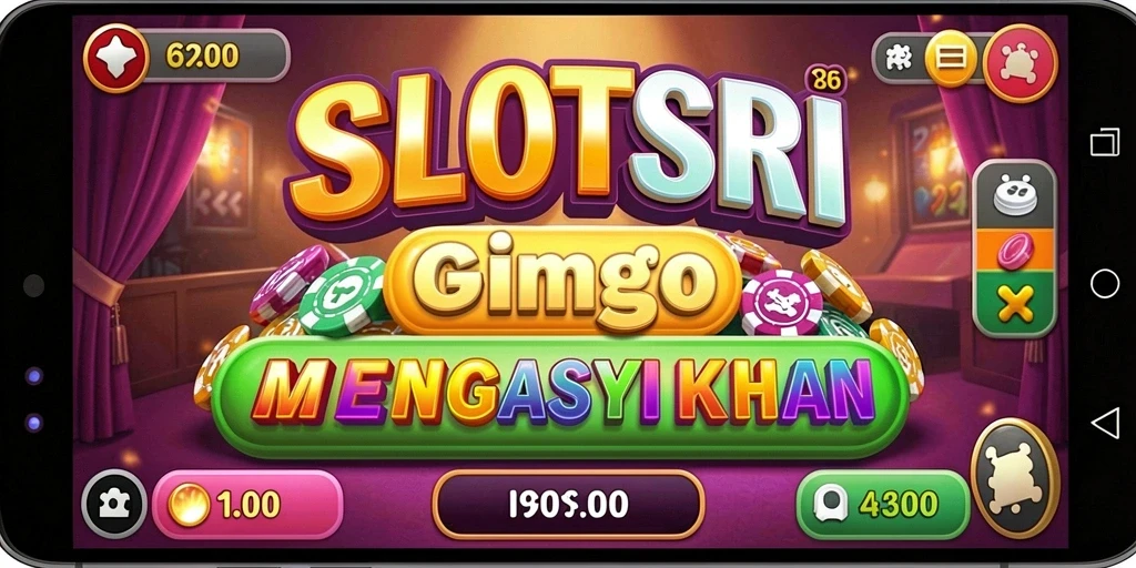 Gameplay SLOTSRI yang penuh warna dan seru dalam Bingo.