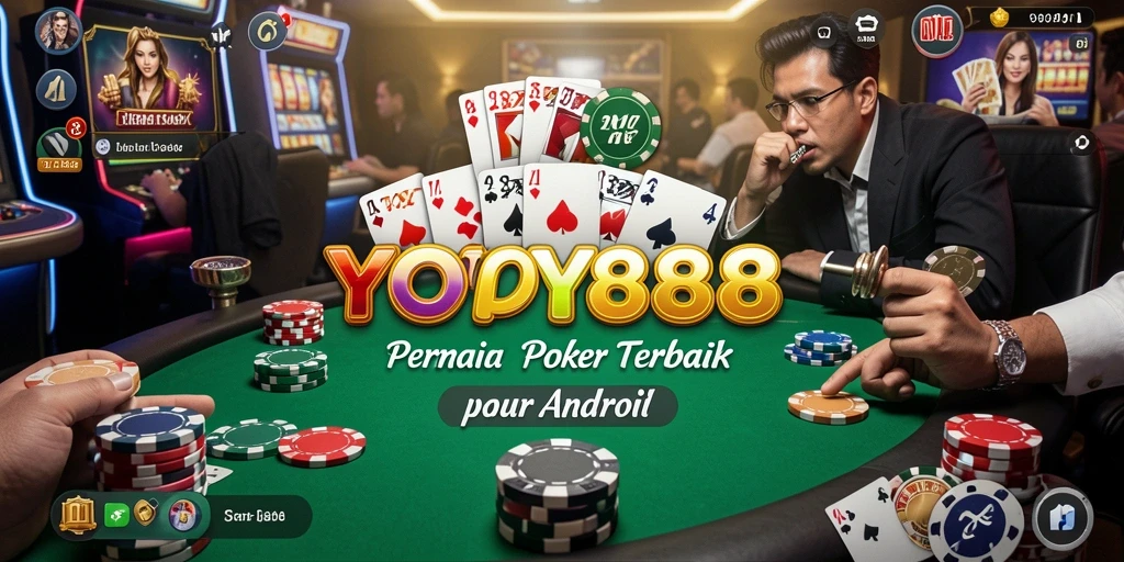 Tampilan gameplay seru di YOYO88 dengan berbagai meja poker.